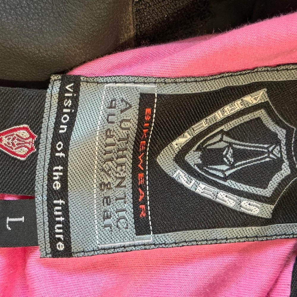 Pink Authentic Bikerwear Jacket